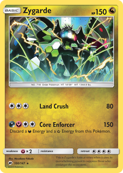 Zygarde — SM - Burning Shadows