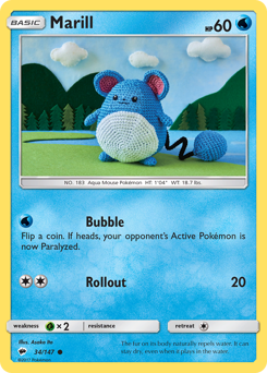 Marill card art