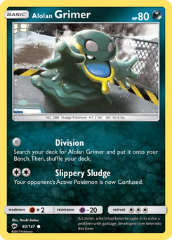 Alolan Grimer — SM - Burning Shadows