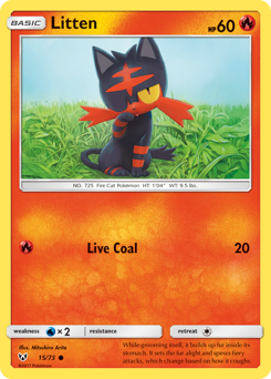 Litten — Shining Legends