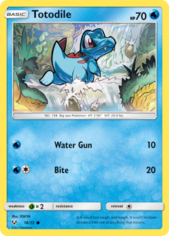Totodile card art