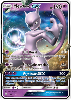 Mewtwo GX — Shining Legends