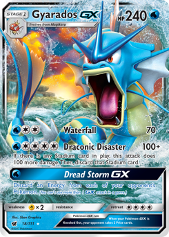 Gyarados GX — SM - Crimson Invasion