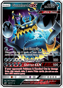Guzzlord GX — SM - Crimson Invasion