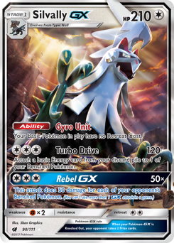 Silvally GX — SM - Crimson Invasion