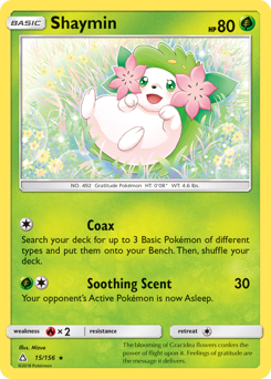 Shaymin (15) — SM - Ultra Prism