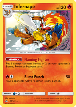 Infernape — SM - Ultra Prism
