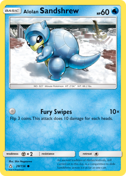 Alolan Sandshrew — SM - Ultra Prism