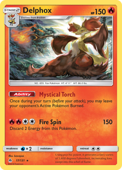 Delphox — SM - Forbidden Light