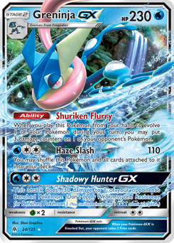 Greninja GX card art