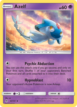 Azelf — SM - Forbidden Light