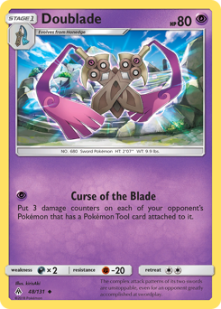 Doublade — SM - Forbidden Light