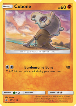 Cubone card art