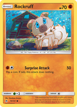 Rockruff — SM - Forbidden Light
