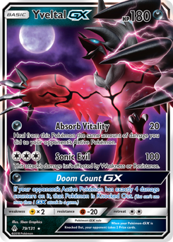Yveltal GX card art