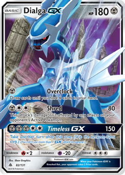 Dialga GX card art
