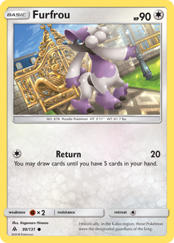 Furfrou — SM - Forbidden Light