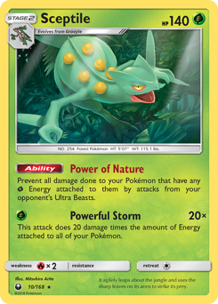 Sceptile card art