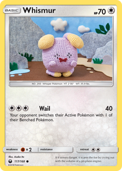 Whismur (117) card art