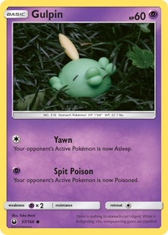 Gulpin — SM - Celestial Storm
