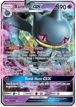 Banette GX — SM - Celestial Storm