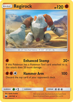 Regirock — SM - Celestial Storm