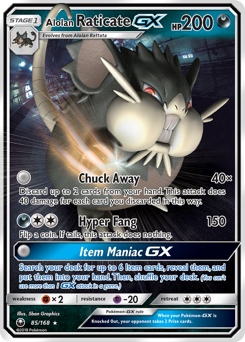 Alolan Raticate GX — SM - Celestial Storm