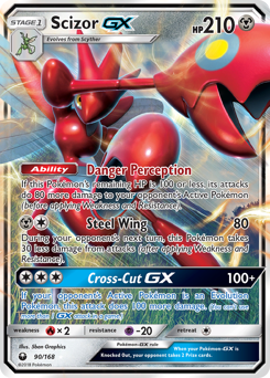 Scizor GX card art
