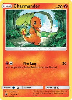 Charmander card art