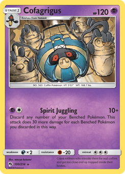 Cofagrigus — SM - Lost Thunder
