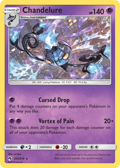 Chandelure — SM - Lost Thunder