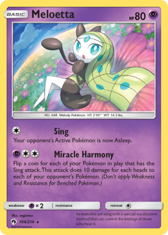 Meloetta — SM - Lost Thunder