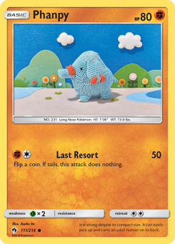 Phanpy card art