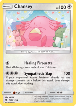 Chansey card art