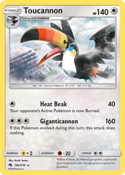 Toucannon — SM - Lost Thunder