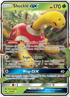 Shuckle GX card art