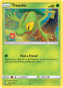 Treecko — SM - Lost Thunder