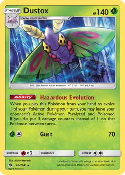Dustox — SM - Lost Thunder