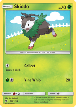 Skiddo — SM - Lost Thunder