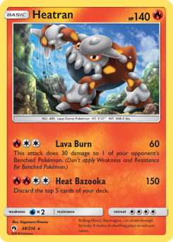 Heatran — SM - Lost Thunder