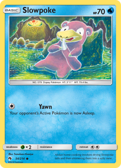 Slowpoke card art