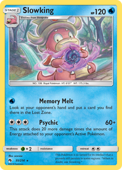Slowking card art