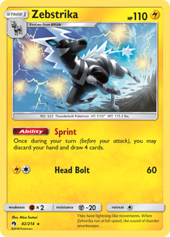 Zebstrika — SM - Lost Thunder