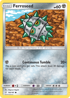 Ferroseed — SM - Team Up