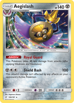 Aegislash — SM - Team Up