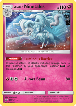 Alolan Ninetales — SM - Team Up