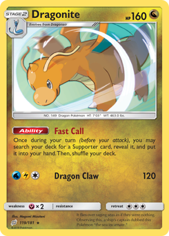 Dragonite card art