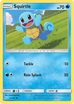 Squirtle (23) card art