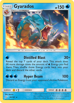 Gyarados card art