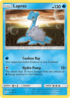 Lapras card art